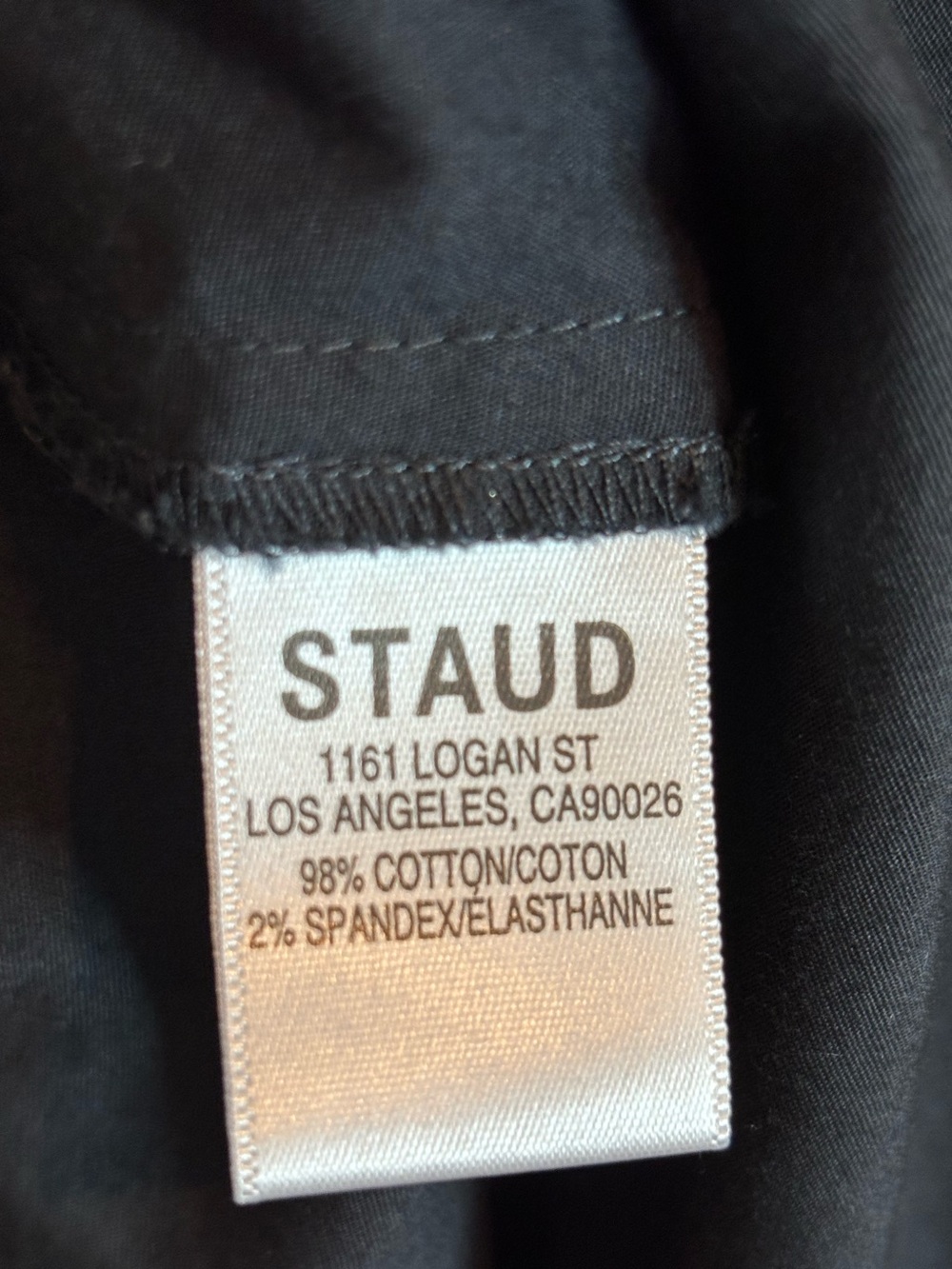 STAUD Black Button-Front Maxi Dress with Balloon Sleeves - Picture 11 of 13